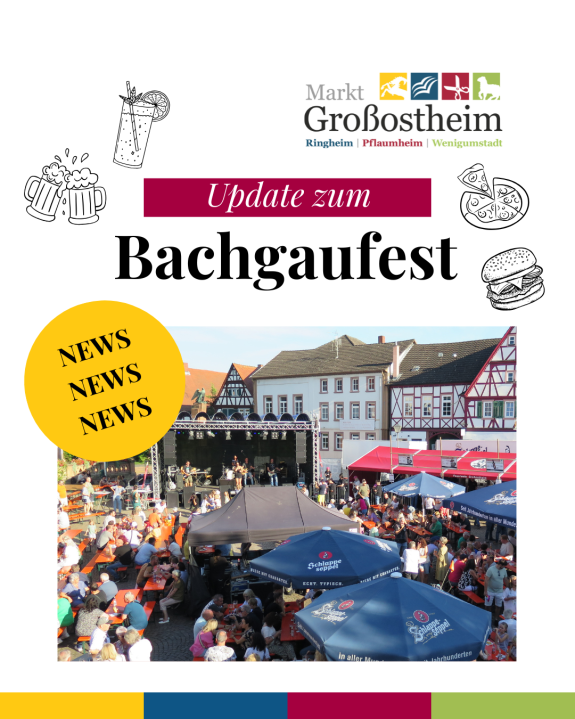 Bachgaufest Vergabe Essens- und Getränkestände Nachtwache gesucht