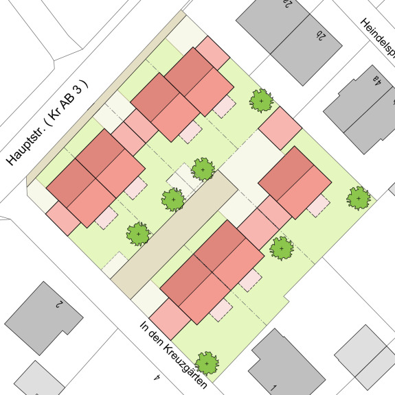 Gestaltungsplan Hauptstraße 70