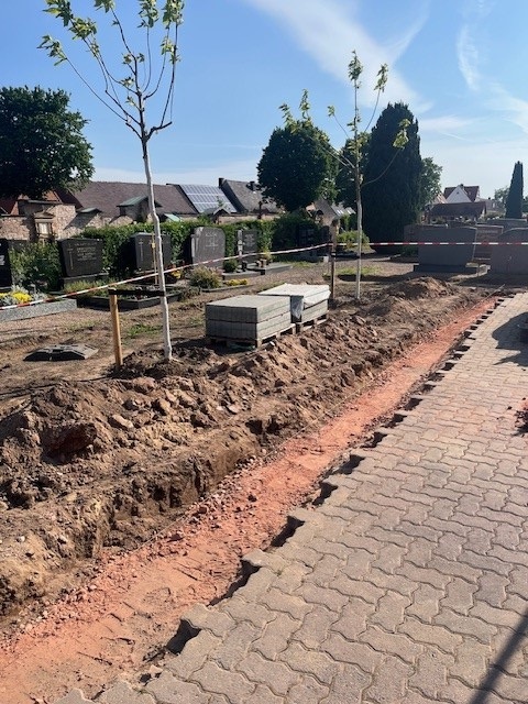 Friedhof Jahnstraße - Neugestaltung Vorplatz 1
